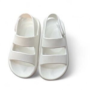 Kids White Sandals